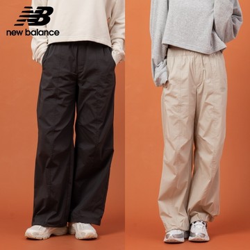 【New Balance】 NB 直筒縮口長褲_女性_黑灰/裸卡其_(AWP53311BLK/AWP53311SHY)