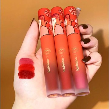 凱芙蘭霧控唇釉冬宮啞光自然持久滋潤絲絨唇蜜學生款口紅不易掉色