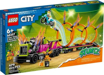LEGO LEGO 60357 City-特技卡車和火圈挑戰組