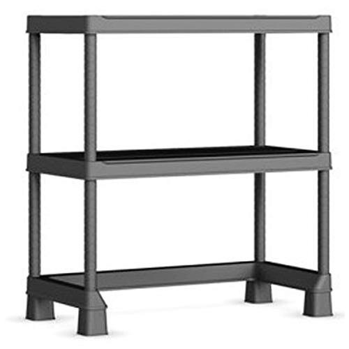 KETER PLUS SHELF OPEN BASE MINI black ケター プラスシェルフ オープンベース ミ二 2段 通販 LINE