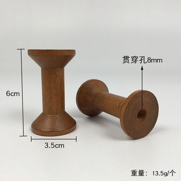 💎臺灣有貨⭐免運💎zakka 木質 線軸繡線繞線線軸DIY工具家用縫紉理線軸線收納繞線輪網紅同款
