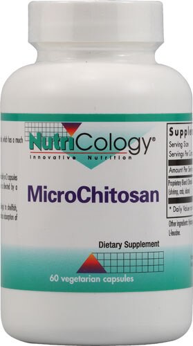 NutriCology MicroChitosan 60 Vegetarian Capsules