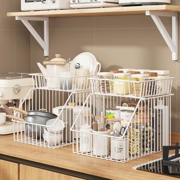 廚房置物架櫥柜分層家用多功能調料架子廚具調味料多層收納架神器