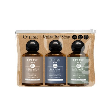 歐黎絲3入旅行組50ml*3(洗+沐+洗面)