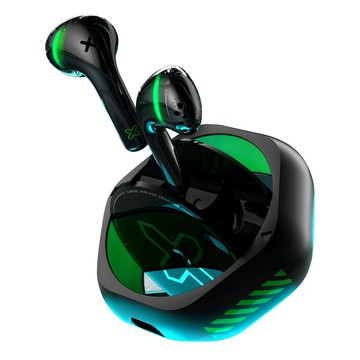 SONGX Zikko 真無線藍牙耳機PLAY版 環繞音效 聽聲辨位 0.06S無感延遲 XBASS低頻系統 待機時間 25 小時  SX10  黑色