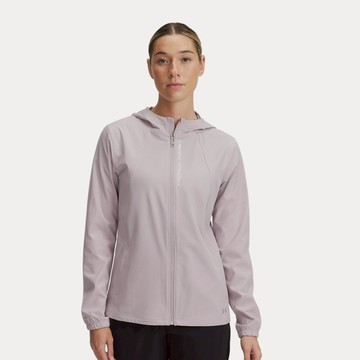 UA 女 OutRun the STORM 防風外套