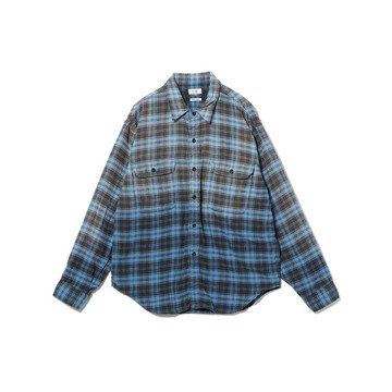BEAMS / 男裝 色落 格紋 襯衫