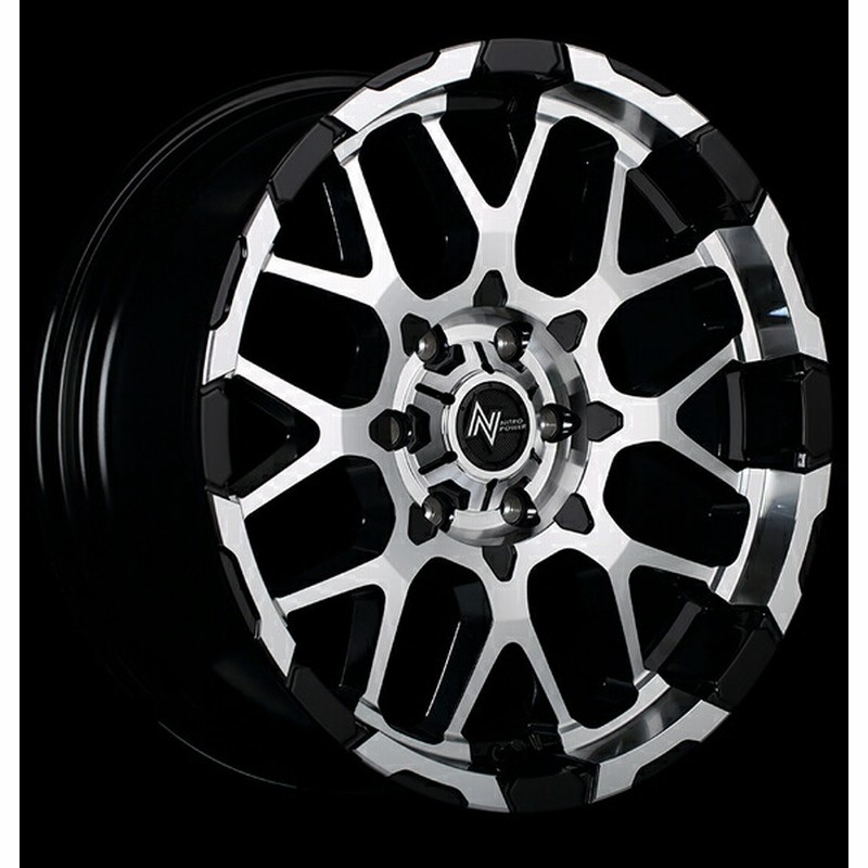 MID ナイトロパワー M28バレットS 1本 ホイール エルグランド【16×7J 5