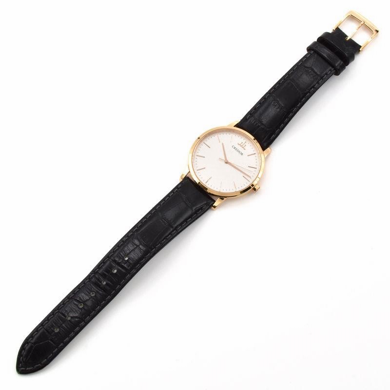 楽天市場】SEIKO セイコー クレドール 8J81-6B00 K18/SS 革