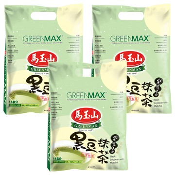 馬玉山 黑豆抹茶  30g  14包  3袋