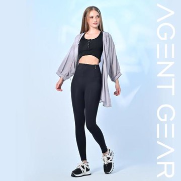 AGENT GEAR限量冰風暴芭比褲+2件組石墨烯輕雕塑循環美體衣