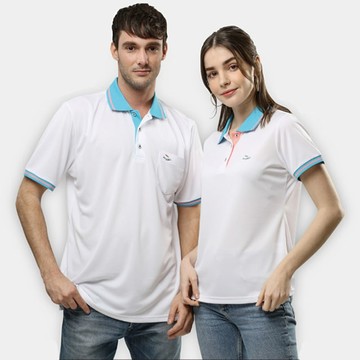 Per GIBO女版菱眼布短polo衫-PK202671白