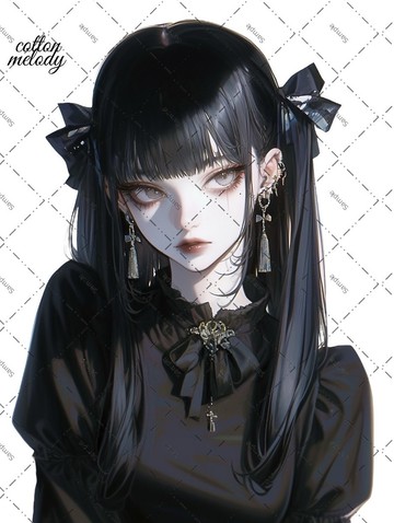 original sticker no.1824 人物貼紙 原創貼紙 原創人物貼紙 裝飾貼紙 cotton melody