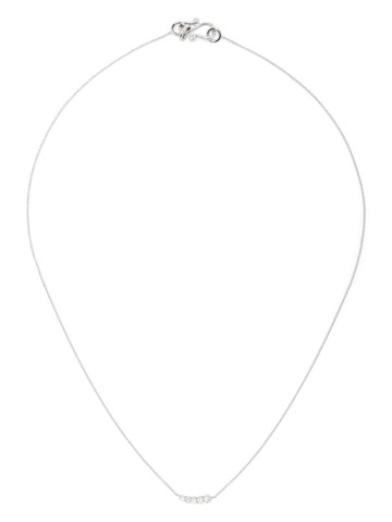 Sophie Bille Brahe - 18kt white gold Lune diamond necklace - women - Diamond/18kt White Gold - One Size - Silver