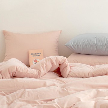 YESBEDDING 絎縫棉被  粉紅色  150x200cm