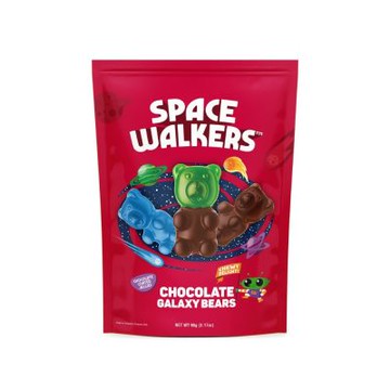 Space Walkers 小熊造型軟糖夾餡牛奶巧克力(90g)