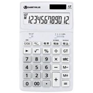(業務用10セット) ジョインテックス 小型電卓 ホワイト5台 K072J-5