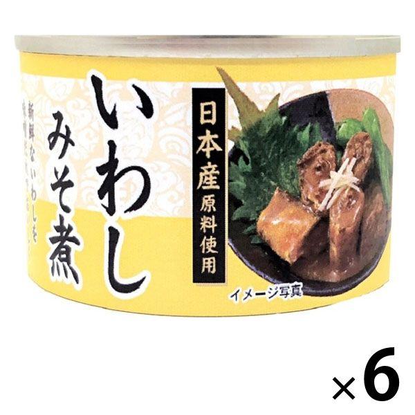 タイランドフィッシャリージャパンいわしみそ煮＜国産いわし使用＞ 150g　1セット（6缶）　タイランドフィッシャリージャパン　缶詰　イワシ　いわし缶　鰯　魚介缶