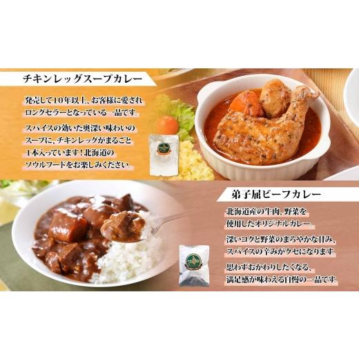 ふるさと納税 北海道 弟子屈町 1446.  弟子屈 カレー 5種 食べ比べ 計5個 中辛 バターチキンカレー スープカレー ビーフカレー ポークカレー 牛すじカレー 業…