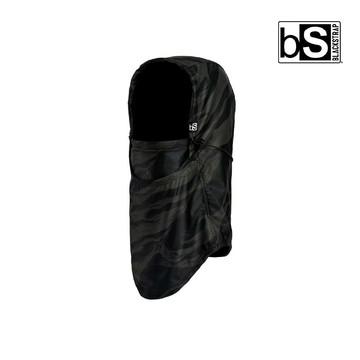 BlackStrap  Team Hood 印花可調式 雙層保暖多功能頭套/Bone Black/紋路黑