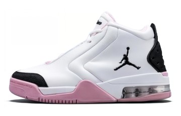 GS AIR JORDAN BIG FUND SNEAKERS WHITE/BLACK/PINK