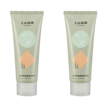 tsaio 上山採藥 茶樹粉痘調理洗顏乳 調理控油  100g  2條