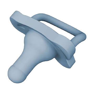 DrBrown's 嬰兒矽膠安撫奶嘴  1個  3~6個月  莫蘭迪藍