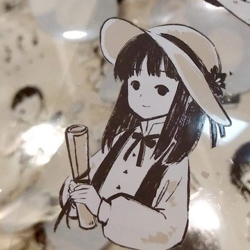 亮面 PET 膠帶 // 復古女孩