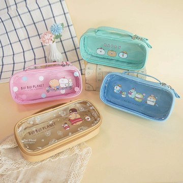 胖胖星球 - 透明上翻筆袋