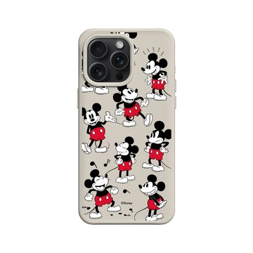 iPhone 15 Pro Max SolidX 貝殼灰 - 迪士尼-米奇 Mickey - Sticker-米奇的常態