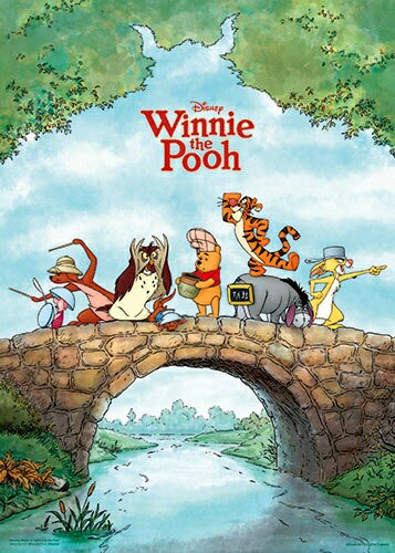 百耘圖 - WINNIE THE POOH【典藏海報系列】小熊維尼 520片拼圖 HPD0520-159