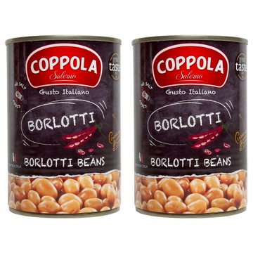 COPPOLA 柯波拉 義大利天然紅點豆  400g  2罐