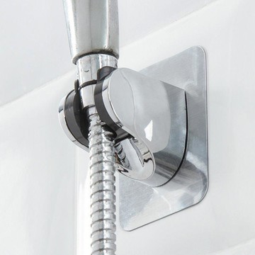 蓮澎頭架 免釘 免打孔 花灑架 淋浴架 無痕 蓮蓬頭 掛架 花灑座 蓮蓬頭座【GD384】 123便利屋