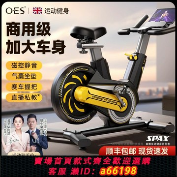 【台灣公司 可開發票】OES健身車健身家用小型室內騎自行車運動健身房專用減肥腳踏車