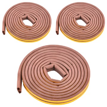 防風隔音門條 全長2.5m  3個