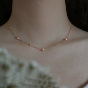 十四行詩｜春光珍珠閃耀項鍊 梧桐好物嚴選