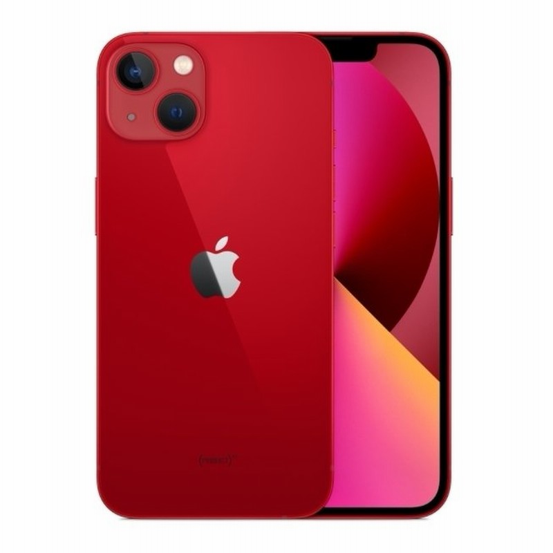 SIMããªãŒ æªäœ¿çšå iPhone13 128GB ãããã¯ãã¬ãã [(PRODUCT)RED