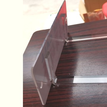 透明亞克力展示架支撐架立牌腳架7字型塑料靠背棒贈無痕魔力膠貼