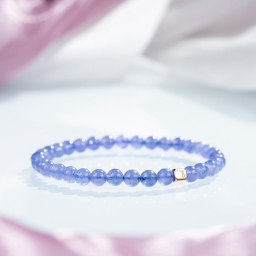 坦桑石 | 丹泉石 | 能量水晶手串 | 5.0-5.5mm