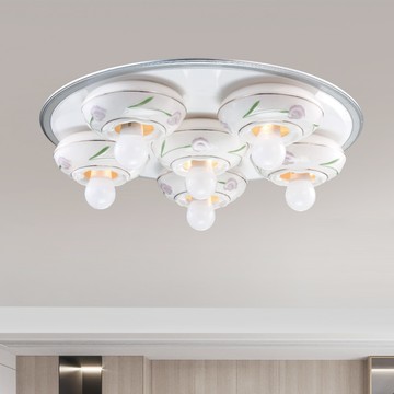 【台灣製造】E27造型吸頂燈10-74331、74332、74333