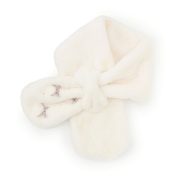 petit main 品牌旗艦店  珍珠蝴蝶結圍脖 【日本直接出貨】