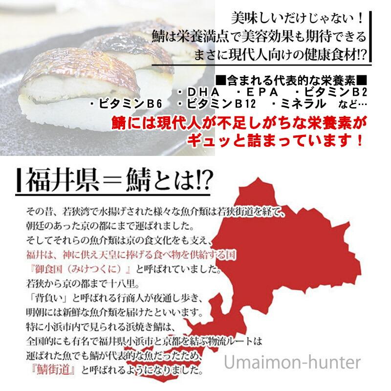 照り焼き鯖寿司 約290g×1本 越前三國湊屋 みりん醤油香る鯖寿司