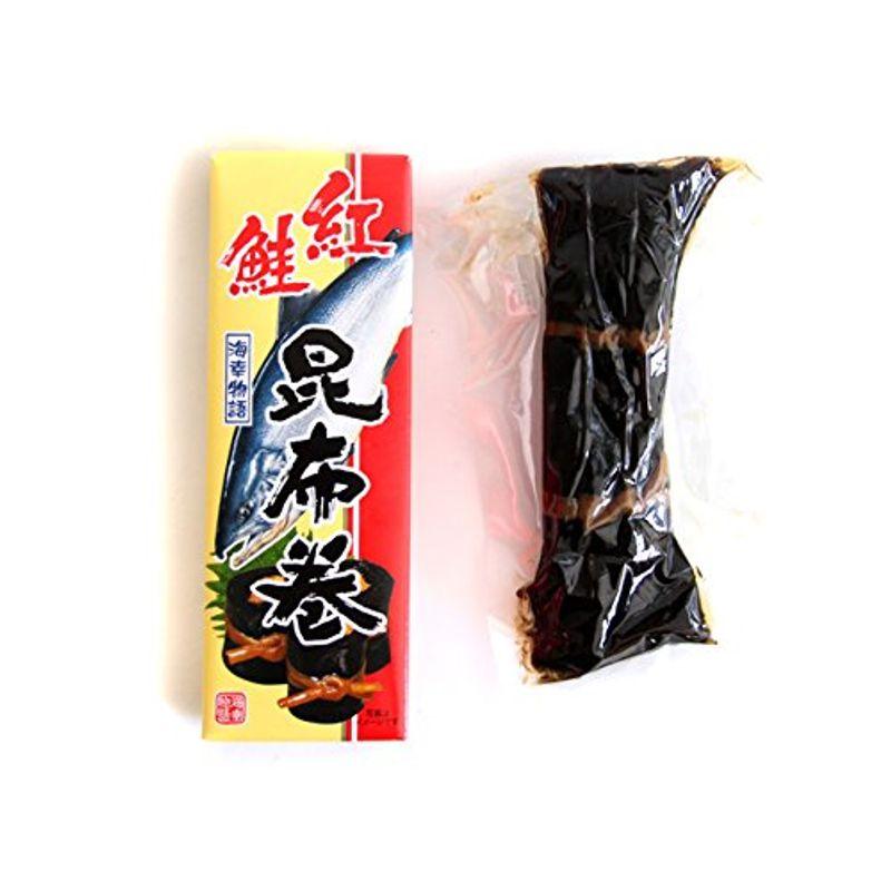 紅鮭昆布巻 150g(中箱)北海道産コンブで仕上げたべに鮭をこんぶ巻に致しました。朝食をはじめ、晩御飯にも良いですし、お酒の肴としても お正