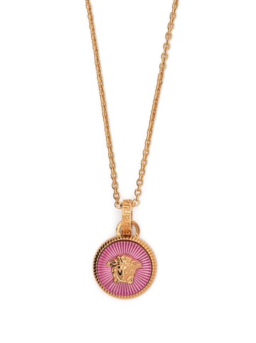 Versace - Medusa Biggie necklace - women - Brass - One Size - Gold