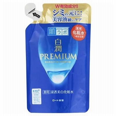 ロート製薬 肌ラボ 白潤プレミアム 薬用浸透美白化粧水 つめかえ用 170mL [医薬部外品] ※お取り寄せ商品