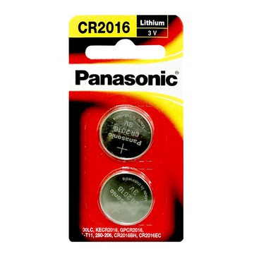 Panasonic 鈕扣電池CR-2016-2入
