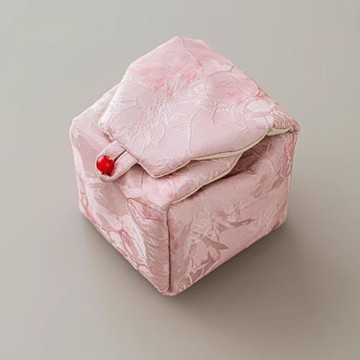 小茶壺收納包提花茶杯包主人杯袋茶事包單杯袋旅行茶具布包首飾包