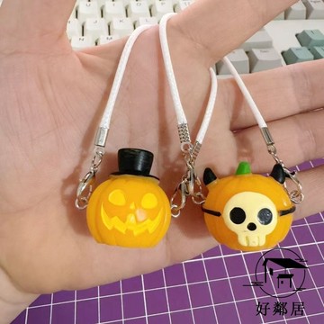 萬聖節禮物🎃骷髏 派對佈置 幽靈 交換禮物 娃娃屋 創意南瓜萬聖節掛件可愛南瓜娃娃配飾公仔掛飾 兒童禮物 HLJ