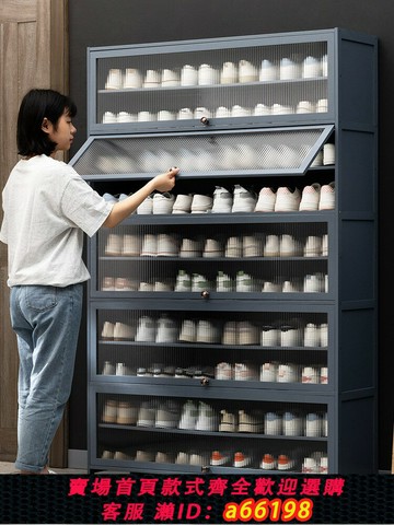 【台灣公司 可開發票】鞋柜家用門口鞋架子多層收納室內入戶新款2024爆款大容量玄關簡易