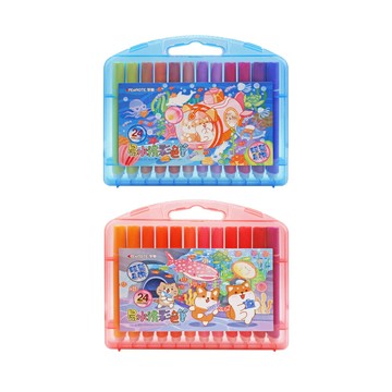 筆樂 PENROTE 柴語錄 24色易水洗彩色筆 外殼2色隨機出貨 /盒 DPG9058【APP滿額下單10%點數(單一帳號最高5000點)】1/31止